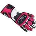 thumbnail image 1 of Cortech Apex V1 RR Womens Leather Motorcycle Gloves Red/Black MD, 1 of 2