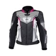 thumbnail image 1 of Cortech Apex Womens Leather Motorcycle Jacket Pink/Gray LG, 1 of 4