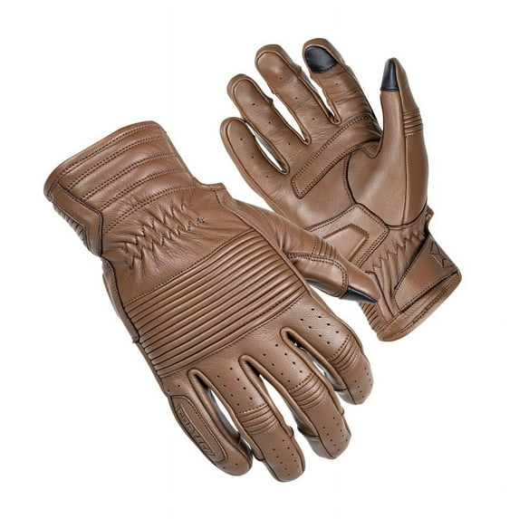 Cortech Associate Mens Leather Gloves Brown XXL