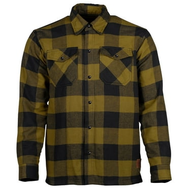 Cortech Bender Flannel Riding Shirt - Olive - XL