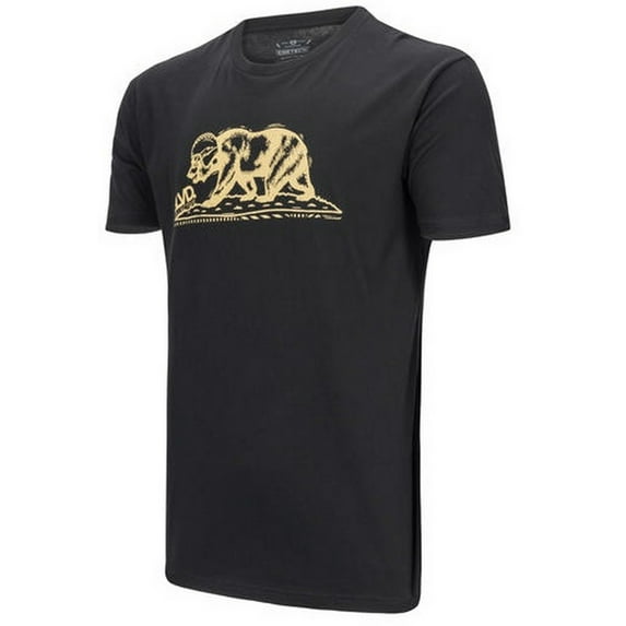 Cortech Cali Bear Mens Short Sleeve T-Shirt Black SM