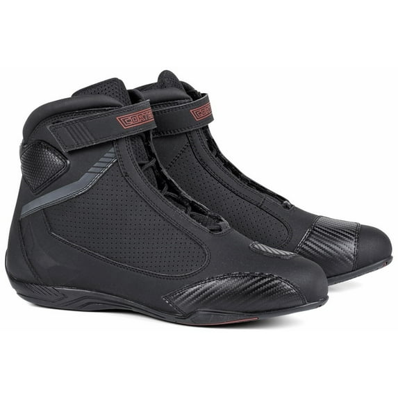 Cortech Chicane Air Mens Waterproof Motorcycle Shoes Black 14 USA