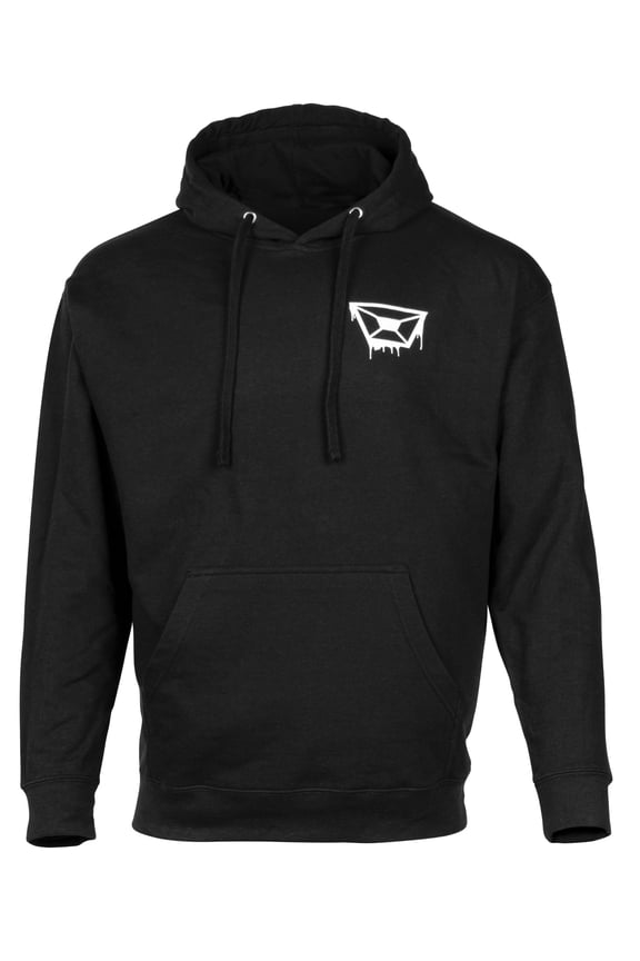 Drip Mens Pullover Hoody Black XXL