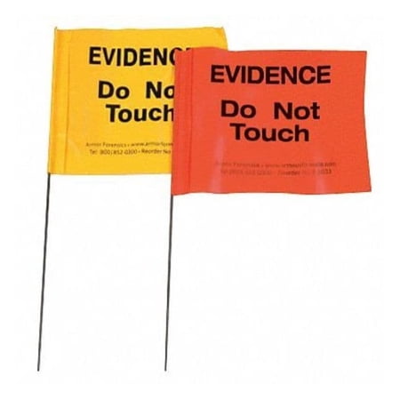 Evidence Flags,Yellow,PK100 35031