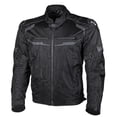 thumbnail image 1 of Cortech Hype-Flo Mens Textile Motorcycle Jacket Black 4XL, 1 of 2