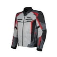 thumbnail image 1 of Cortech Hype-Flo Mens Textile Motorcycle Jacket Red/Gray MD, 1 of 4