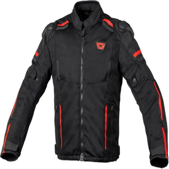 Cortech Hyper-Flo Air 2.0 Mens Textile Motorcycle Jacket Black/Red MD