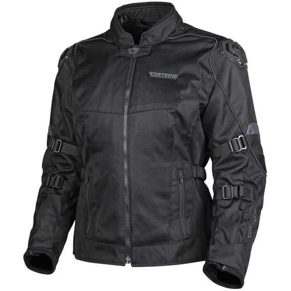 Cortech Hyper-Flo Air Womens Textile Motorcycle Jacket Black MD