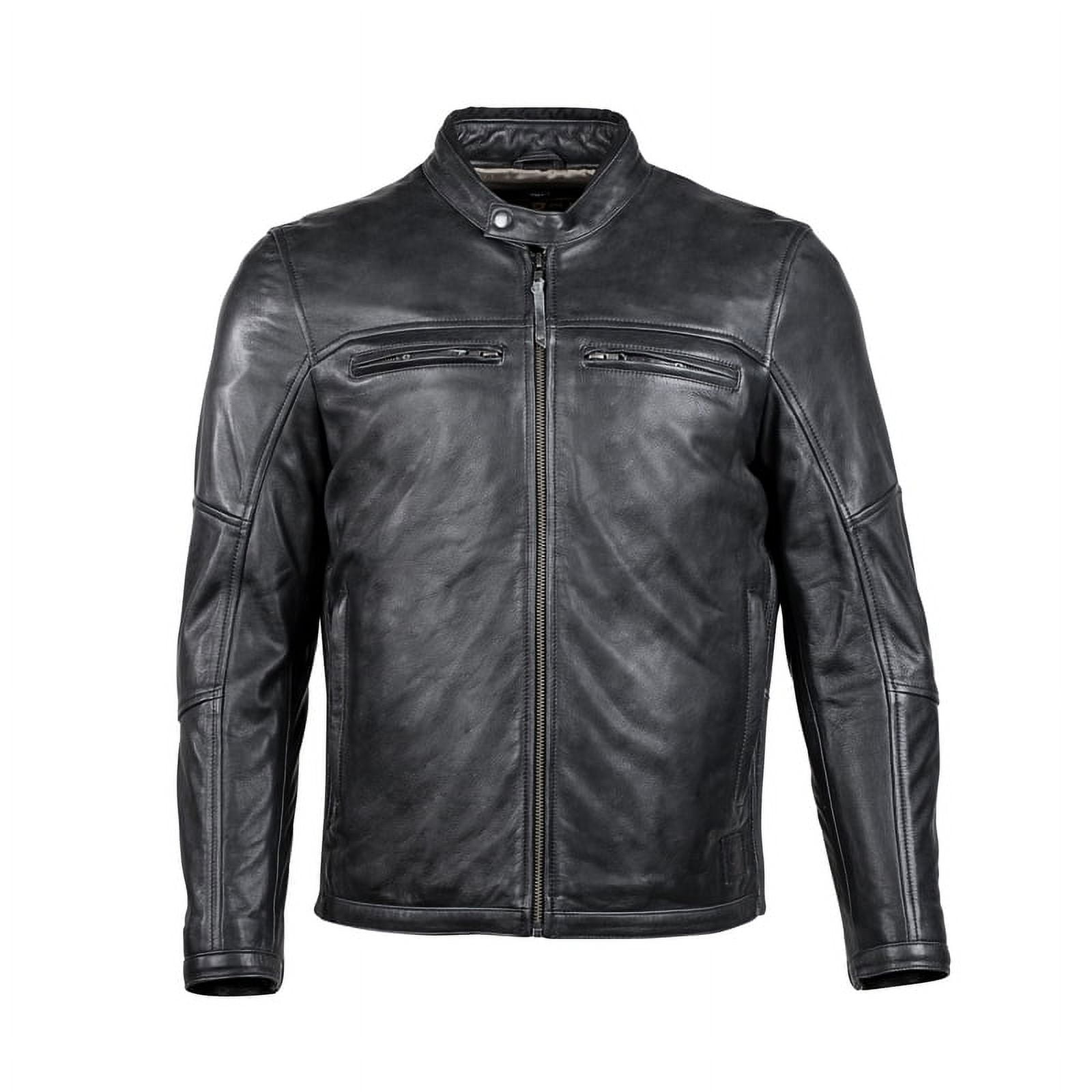 Cortech Idol Mens Leather Motorcycle Jacket Black XL - Walmart.com