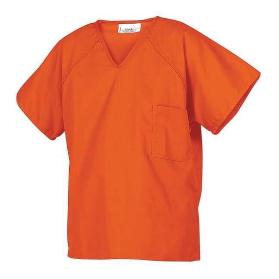 Cortech Inmate Shirts,Orange,65 per PET/35 Ctn,M COR1147