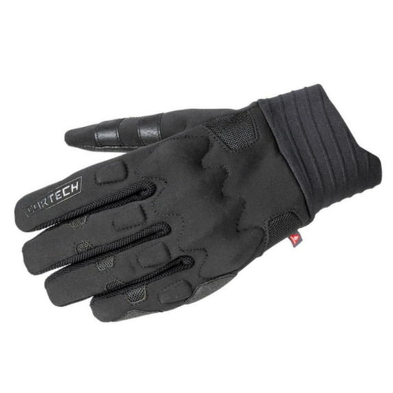 Cortech Insulite Mens Textile Motorcycle Gloves Black/Black SM