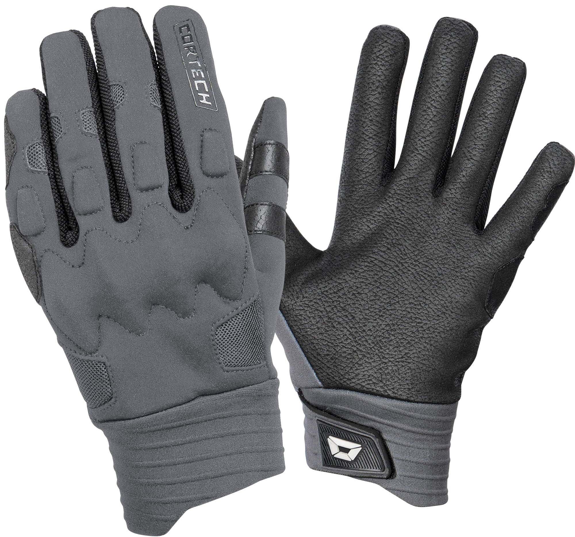 Cortech Lite Mens Textile Motorcycle Gloves Gray/Black LG