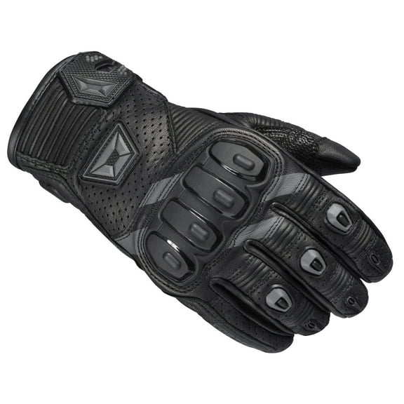 Cortech Manix ST Womens Leather Motorcycle Gloves Black LG