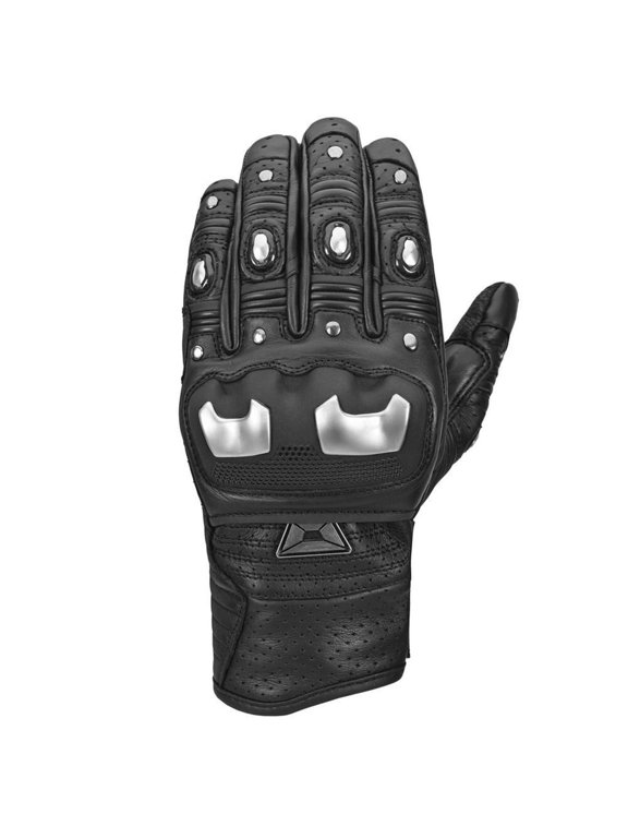 Mirror Breaker Mens Motorcycle Gloves - Black / Small