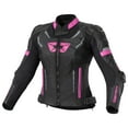 thumbnail image 1 of Cortech Revo Sport Air Womens Leather Motorcycle Jacket Black/Pink MD, 1 of 2