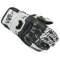 thumbnail image 1 of Cortech Revo Sport ST Mens Leather Motorcycle Gloves Black/White SM, 1 of 2