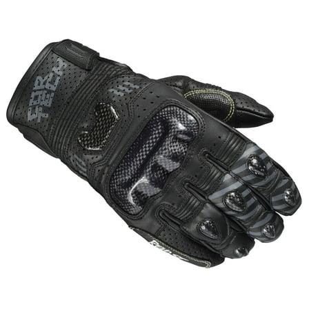 Cortech Revo Sport ST Womens Leather Motorcycle Gloves Black XL