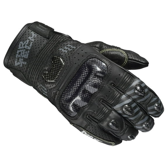 Cortech Revo Sport ST Womens Leather Motorcycle Gloves Black XL