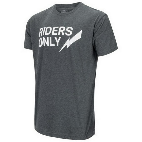 Cortech Riders Mens Short Sleeve T-Shirt Charcoal LG