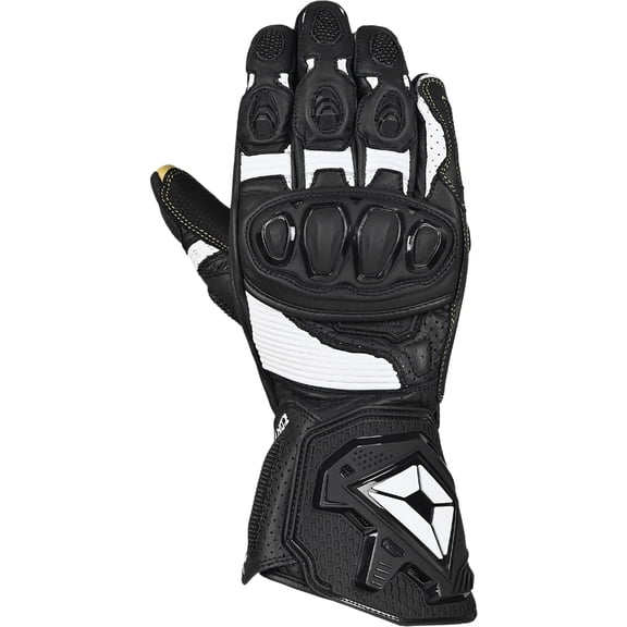 Cortech Sector Pro RR Mens Motorcycle Gloves - White/Black / Large