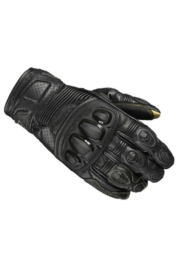 Sector Pro ST Mens Leather Motorcycle Gloves Black LG