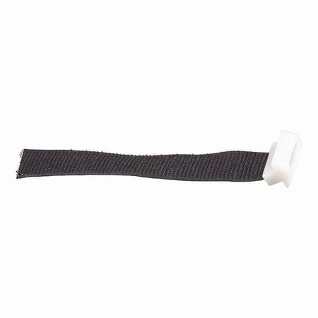 Cortech Security Curtain Tab, Hook-and-Loop, Black CTAB8
