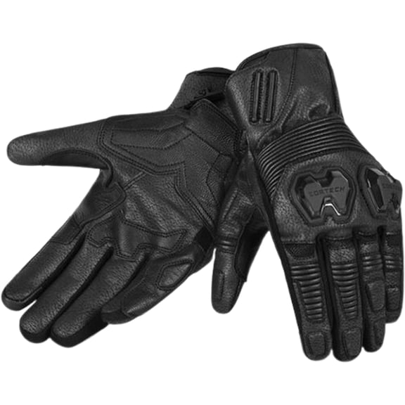 Cortech Shadow AX Mens Motorcycle Gloves - Black / Medium