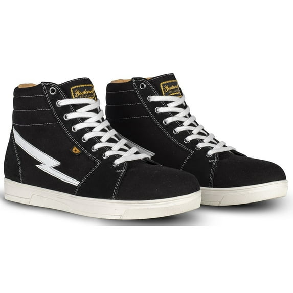 Cortech Slayer Mens Canvas Motorcycle Riding Shoes Black 12 USA