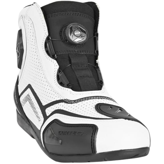 Cortech Sport Lite Men's Street Motorcycle Boots - Black/White / 9