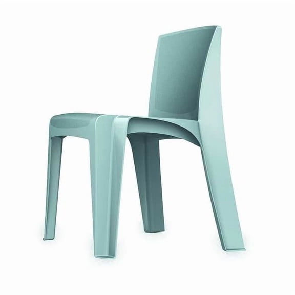 Cortech Stacking Chair, RazorBack Series, Polypropylene Gray 86484-G
