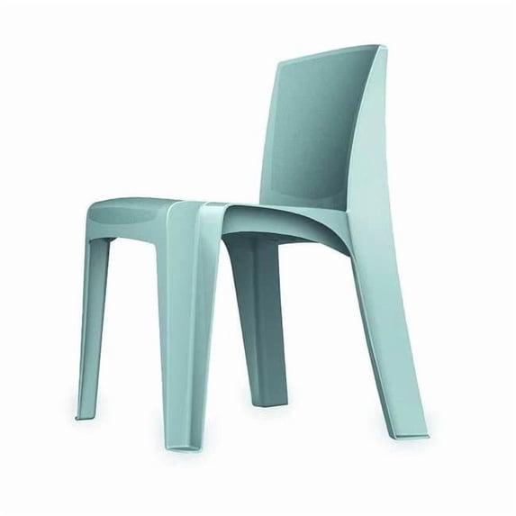 Cortech Stacking Chair, RazorBack Series, Polypropylene Gray 86484-G