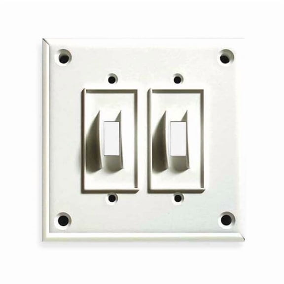 Cortech Tgl Switch Wll Plt,Stnd;Yllw,2Gng,Txtr TPDS