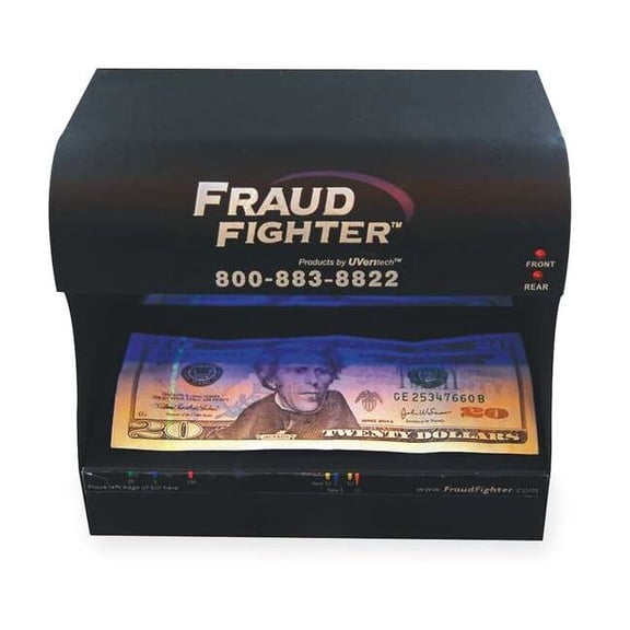 Cortech UV Counterfeit Detector, 2 Bulbs ULED-2000