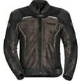 thumbnail image 1 of Cortech Vader Mens Leather Motorcycle Jacket Black/Camo XXL, 1 of 2