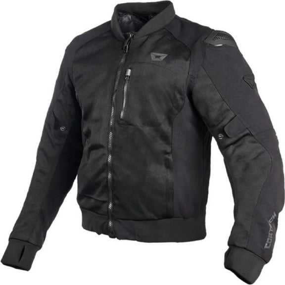 Cortech Versa-Flo Mens Textile Motorcycle Jacket Black XL