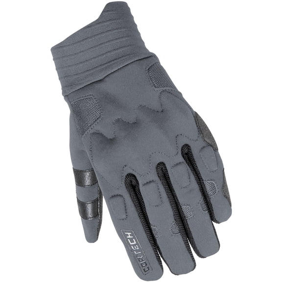 Cortech Windstop Lite Mens Textile Motorcycle Gloves Gray/Black MD