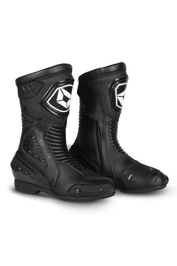Apex RR Womens Waterproof Motorcycle Boots Black 6.5 USA
