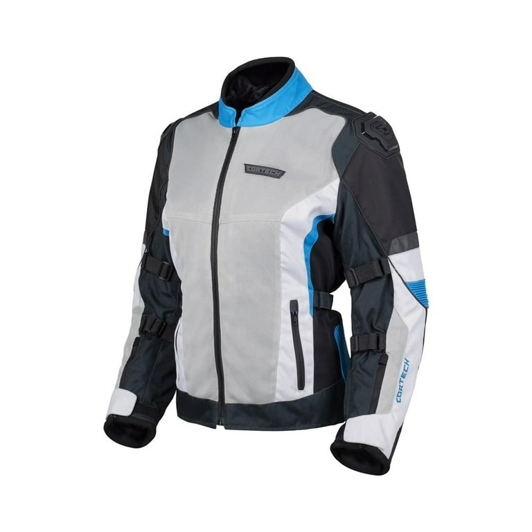 Cortech Hyper Flo Air Womens Textile Motorcycle Jacket Blue MD