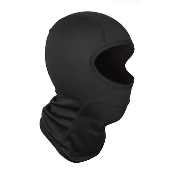 Cortech Journey ST Coolmax Balaclava - Breathable Moisture-Wicking Unisex Motorcycle Face Mask, Black (CTH10M02 BLK)