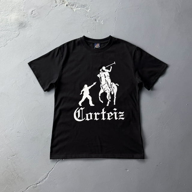 Corteiz British High Street Hip Hop Jack Boy Print Short Sleeve T-Shirt Men's 2025 New Summer T-Shirt