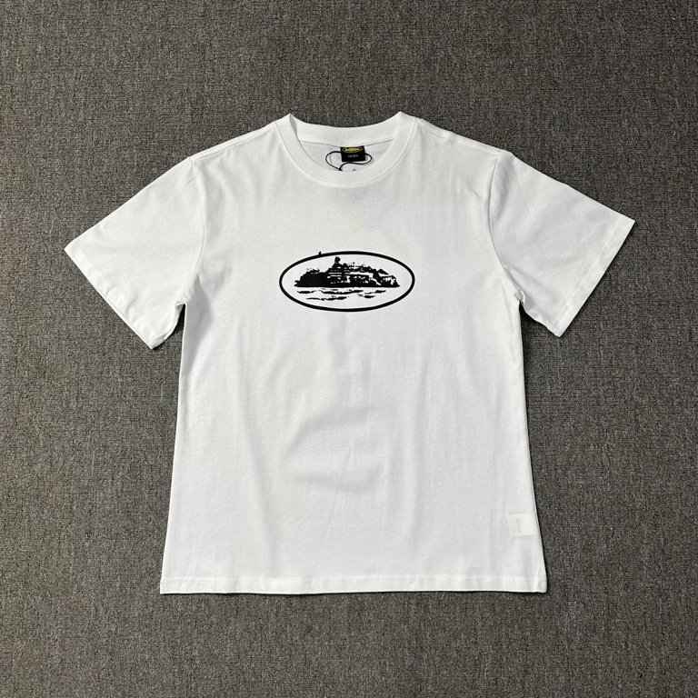 CorteizTシャツ Corteiz Devil's Island Men's and Women's Tshirts Graphic Tee