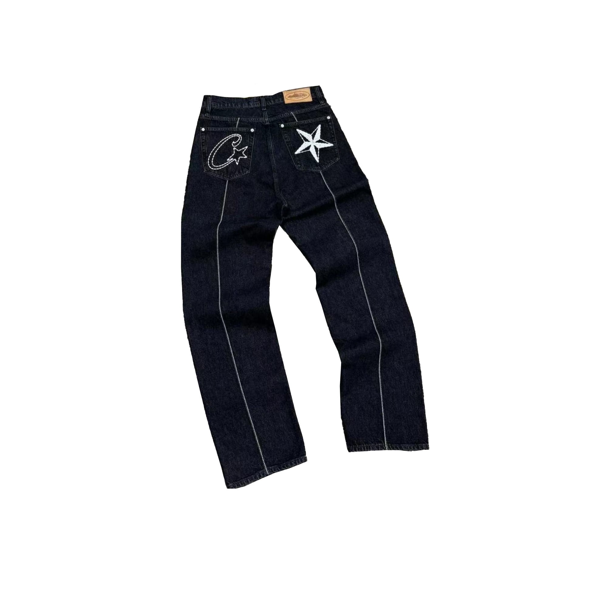 Corteiz C-Star Denim Trucker Jacket Blue Men's - SS23 - US