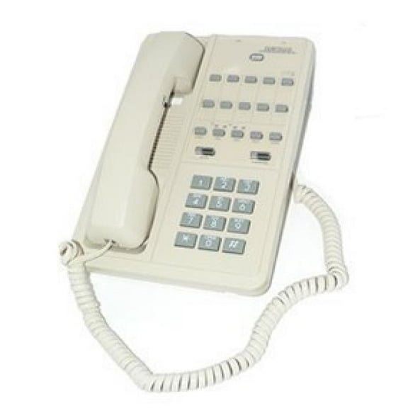 Cortelco 219544-VOE-27S Ash 2-Line Patriot Phone