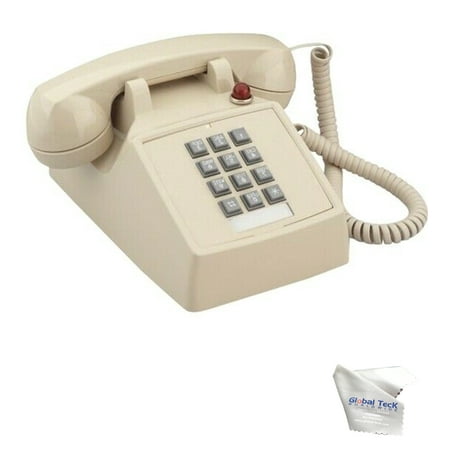Cortelco 250044vba27m Standard Phone - Ash - Corded - 1 X Phone Line - Yes (2500-v-27m)