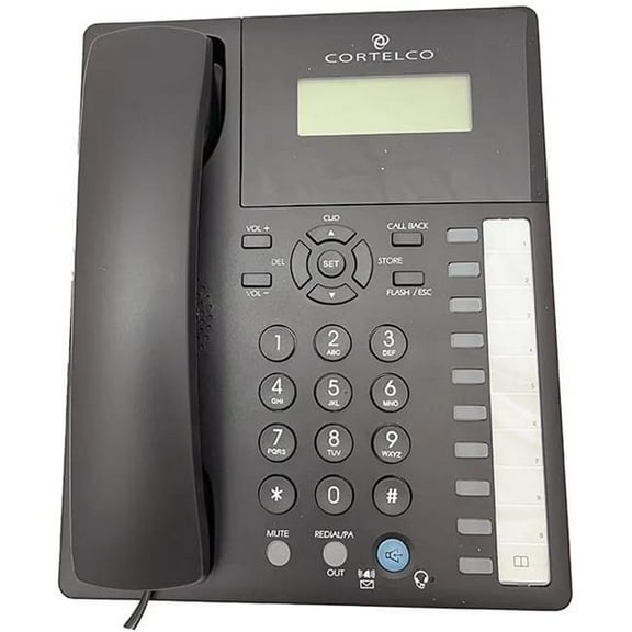 Cortelco 8783 00tp227s Line Powered Desk Phone