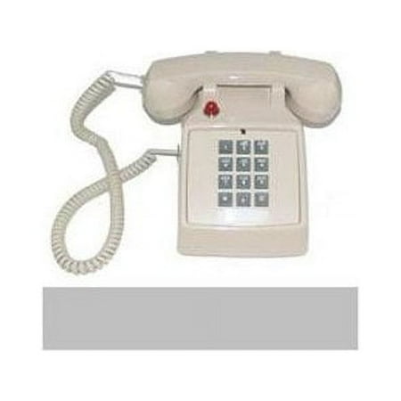 Cortelco ITT-2500-57MD-ASH 250044-VBA-57MD Desk w/ Message Waiting