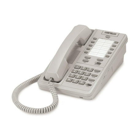 Cortelco - ITT-2193PG Patriot Corded Phone - Pearl Gray