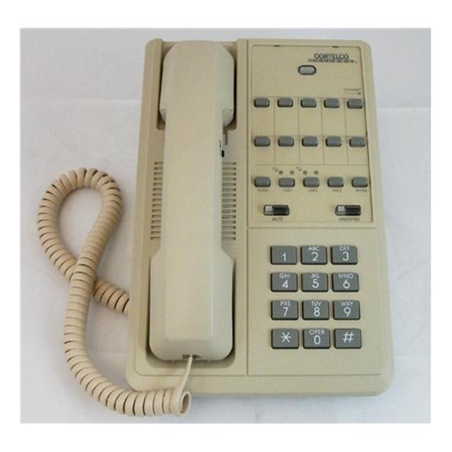 Cortelco Patriot 2-Line Ash 219544-VOE-27S Corded Phone