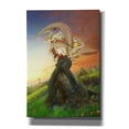 thumbnail image 1 of Cortesi Home  "Afraid of Monsters" by Mario Sanchez Nevado, Giclee Canvas Wall Art - Yellow 26" x 18", 1 of 4