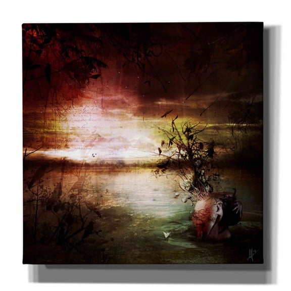 Cortesi Home 'Alone' by Mario Sanchez Nevado, Canvas Wall Art, 12"x12"